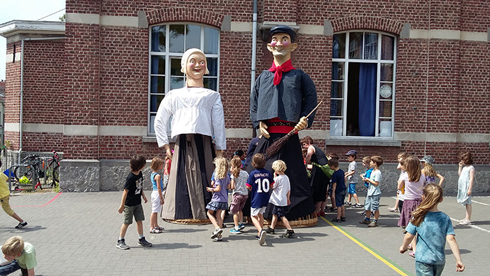 Les géants Mieke et Janneke - © coindubalai.be